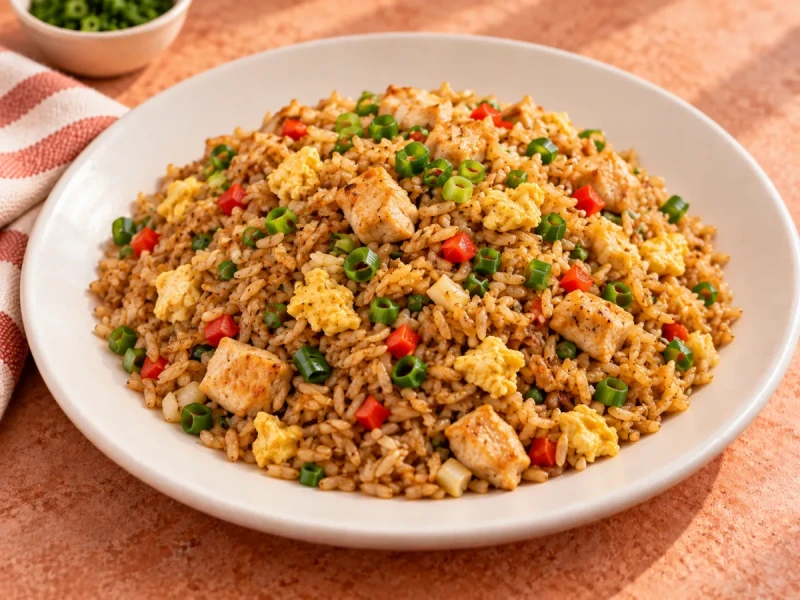 Arroz chaufa